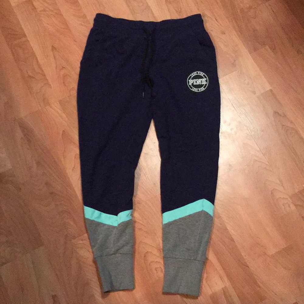 Only worn once! VS PINK skinny joggers